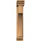 Ekena Millwork Westlake Traditional Smooth Bracket w/ Offset Brace, Western Red Cedar, 5 1/2"W x 24"D x 32"H BKT0604X24X32WTL01SWR - alternate 3